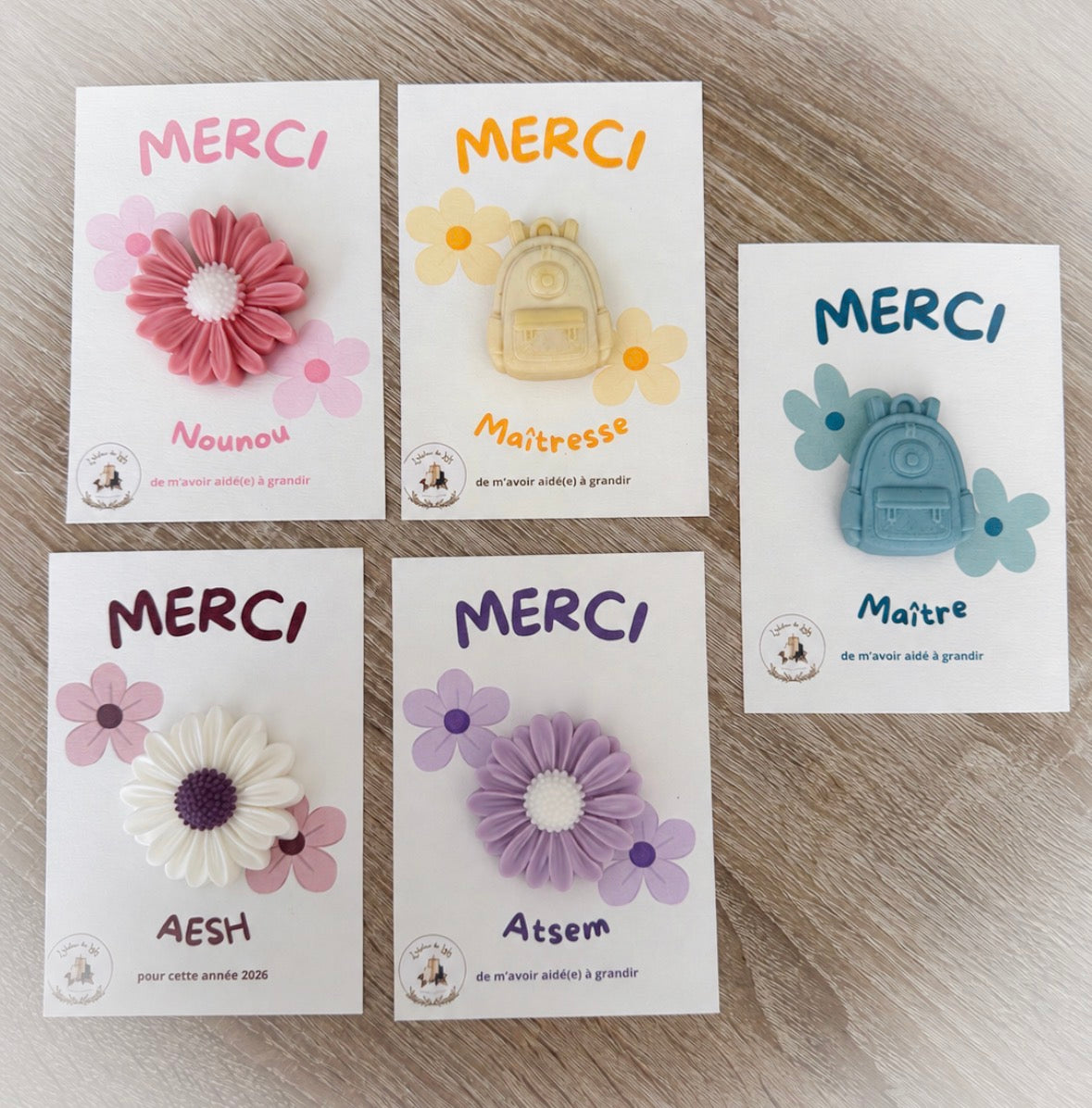 Carte école parfumée