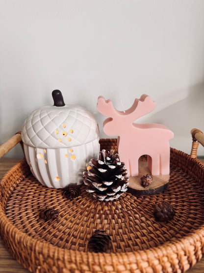 Bougie Rêne de Noël 🦌✨